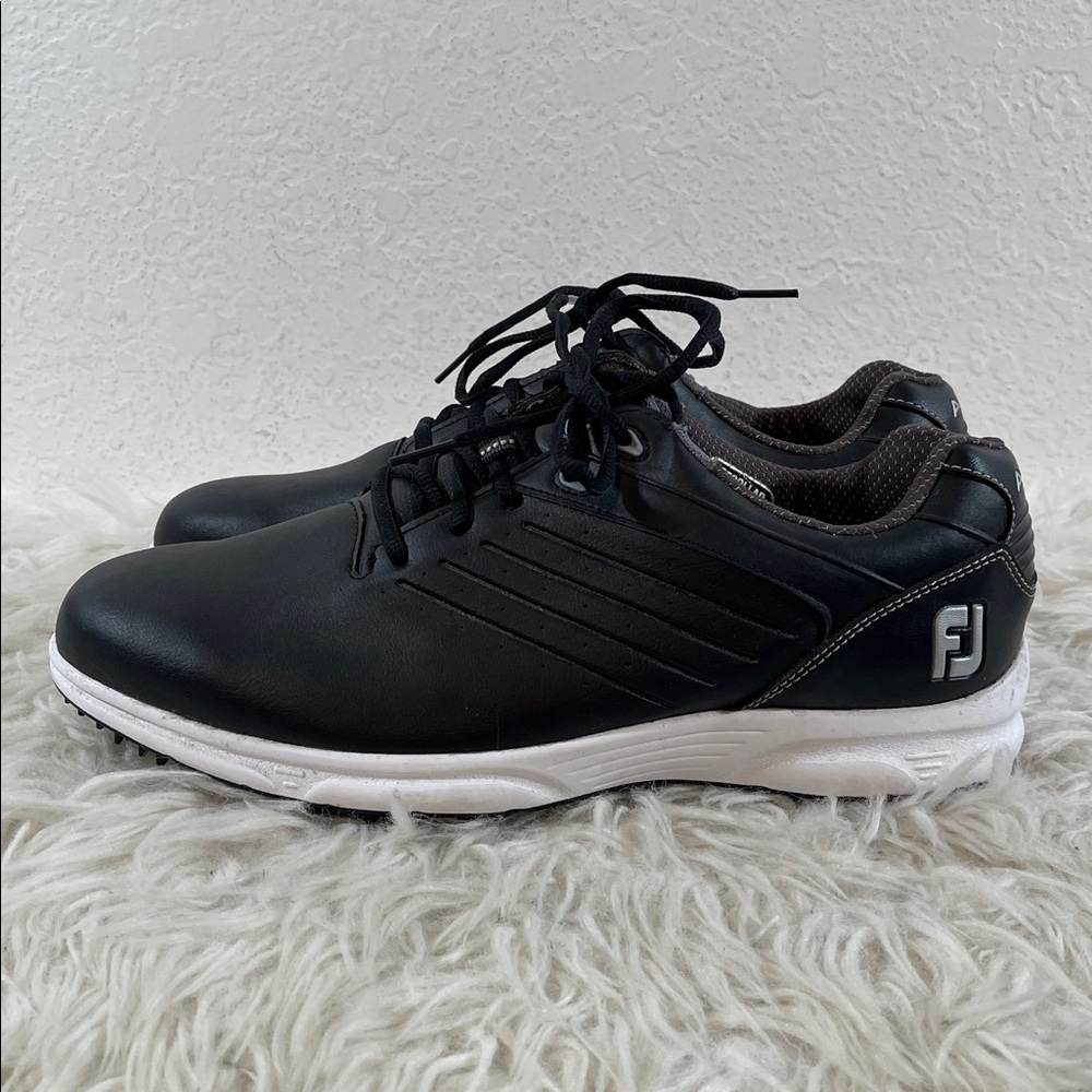FootJoy Mens Arc SL Spikeless Golf Shoes 59702 Black White Size 10.5 M - Picture 6 of 10